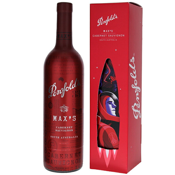 [ギフトボックス入り]マックス カベルネ ソーヴィニヨン スリーブボトル 2019 ペンフォールズ 750ml  [赤]