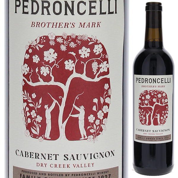 カベルネ ソーヴィニヨン ブラザーズ マーク 2022 ペドロンチェリ ワイナリー 750ml  [赤]