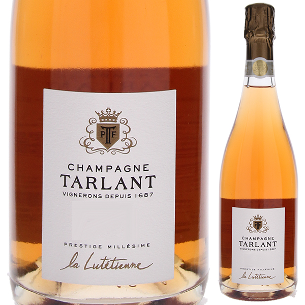 シャンパーニュ ラ リュテシエンヌ ロゼ ブリュット ナチュレ 2005 タルラン 750ml  [発泡ロゼ]