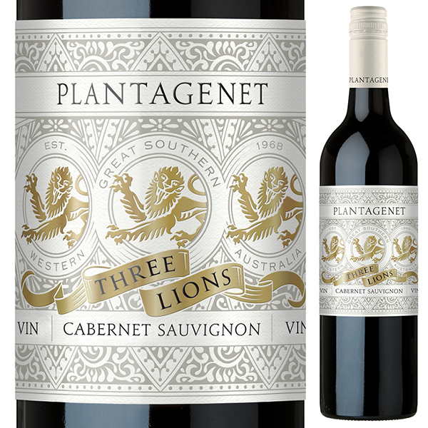 スリー ライオンズ カベルネ ソーヴィニヨン 2020 プランタジェネット 750ml  [赤]