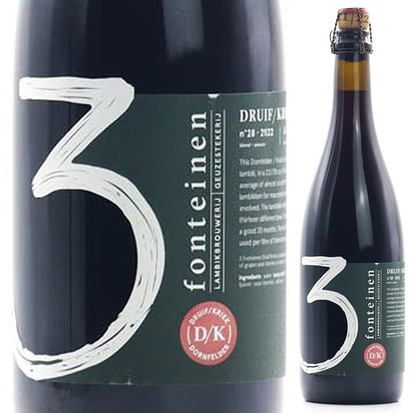 ドライフ ドルンフェルダー クリーク NV ドゥリー フォンテイネン 750ml  [発泡ビール]