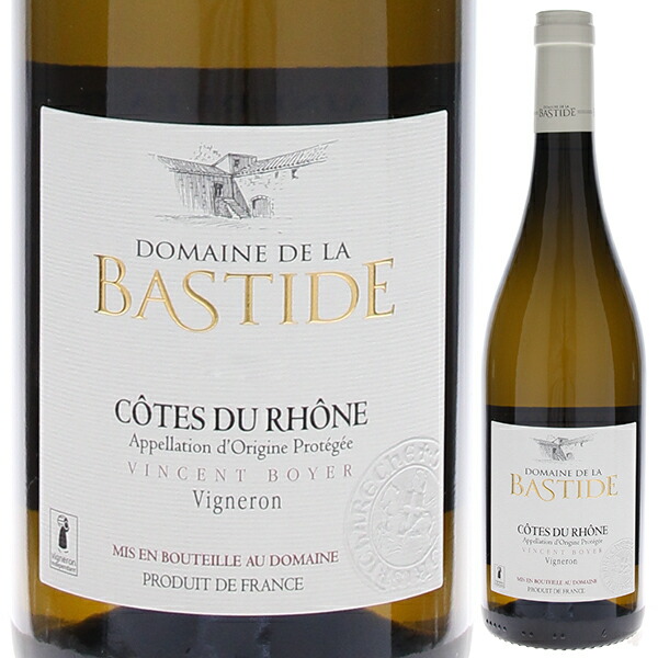 コート デュ ローヌ ブラン 2023 ドメーヌ ド ラ バスティード 750ml  [白]