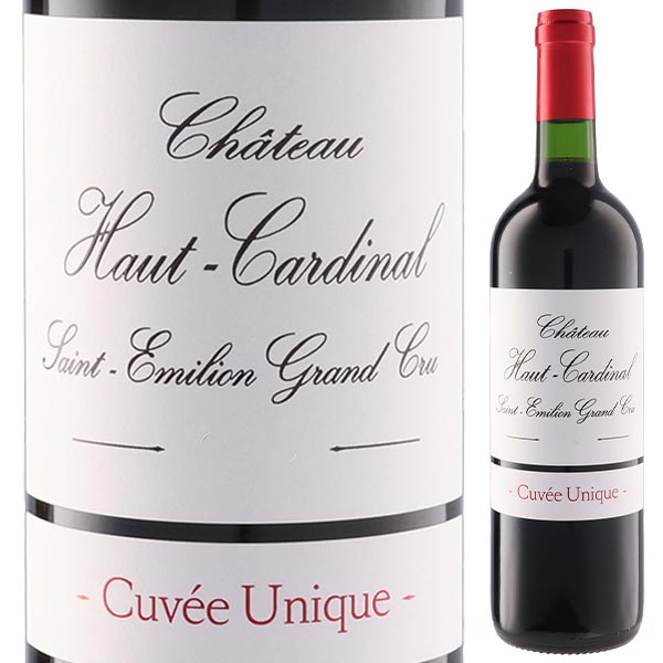 シャトー オー カルディナル キュヴェ ウニーク 2012 (シャトー プピーユ) 750ml  [赤]