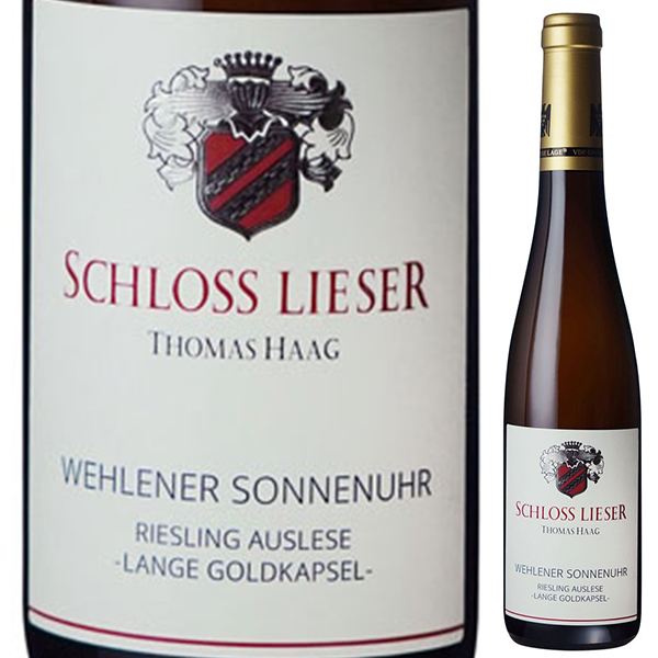 [375ml]ヴェレナー ゾンネンウーア リースリング アウスレーゼ ランゲ ゴルトカプセル 2023 シュロス リーザー [甘口白] [ハーフボトル]