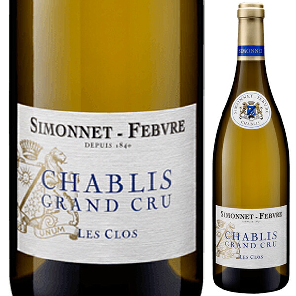 シャブリ グラン クリュ レ クロ 2023 シモネ フェブル 750ml  [白]
