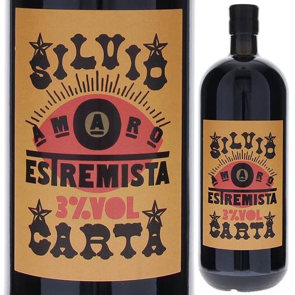 1000ml アマーロ エストレミスタ NV シルヴィオ カルタ  [甘口リキュール]