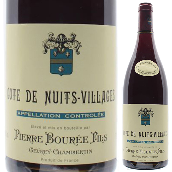 コート ド ニュイ ヴィラージュ 2007 ピエール ブーレ 750ml  [赤]