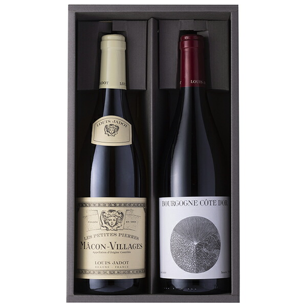[ギフトボックス入り]ブルゴーニュ コート ドール＆マコン ヴィラージュ プティット ピエール NV (750ml×2)