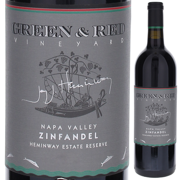 ジンファンデル へミンウェイ エステート リザーヴ ナパ ヴァレー 2021 グリーン ＆ レッド ヴィンヤード 750ml  [赤]