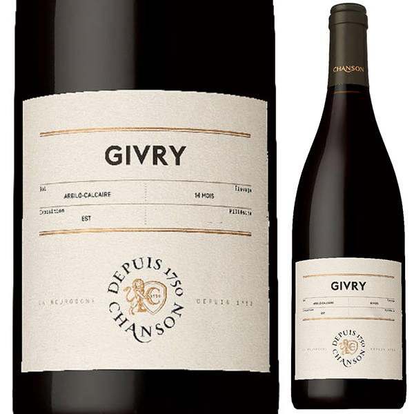 ジヴリ 2022 シャンソン 750ml  [赤]