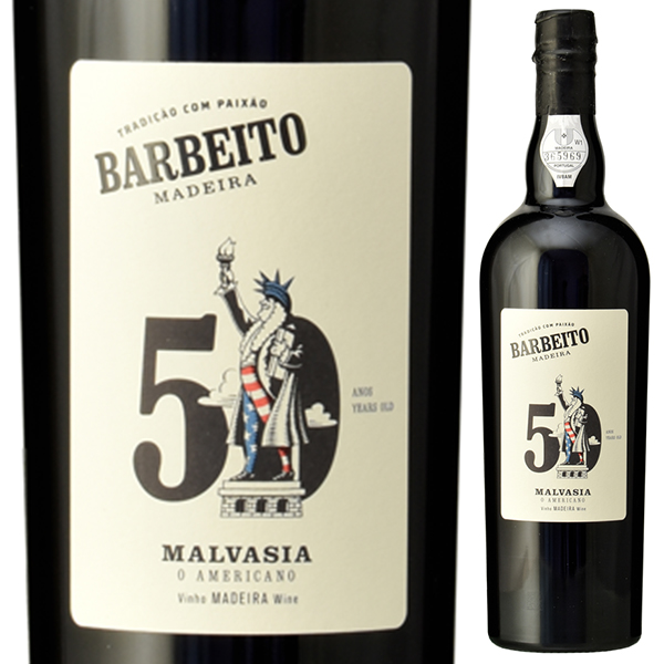マデイラ マルヴァジア 50年 オ アメリカーノ NV ヴィニョス バーベイト 750ml  [甘口マデイラ] マルヴァジーア