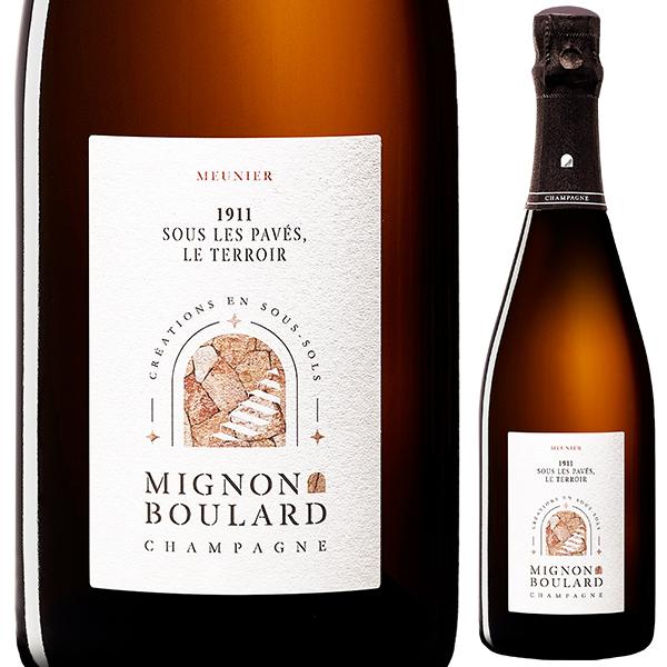 1911 スー レ パヴェ ル テロワール NV ミニョン ブラール 750ml  [発泡白]