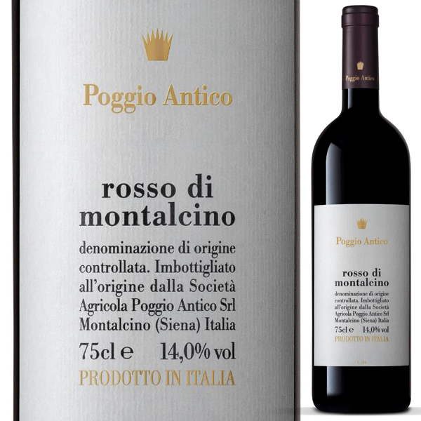 ロッソ ディ モンタルチーノ 2022 ポッジョ アンティコ 750ml  [赤]