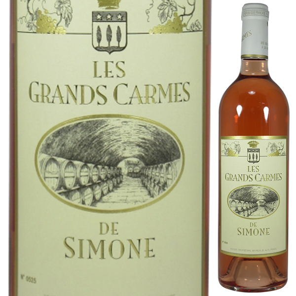 ペイ デ ブーシュ デュ ローヌ ロゼ レ グラン カルム ド シモーヌ 2022 シャトー シモーヌ 750ml  [ロゼ] 除草剤不使用の伝統的栽培法