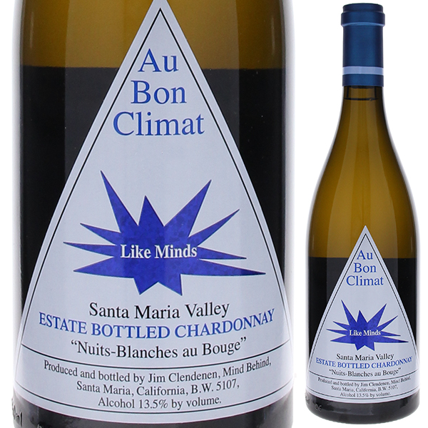 シャルドネ ニュイ ブランシュ ライク マインズ 2022 オー ボン クリマ ワイナリー 750ml  [白]
