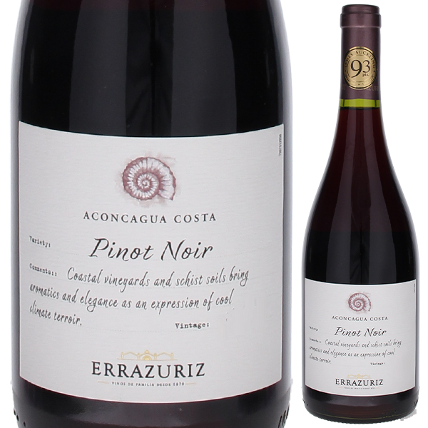 アコンカグア コスタ ピノ ノワール 2022 エラスリス 750ml  [赤]