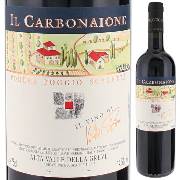 イル カルボナイオーネ アルタ ヴァッレ デッラ グレーヴェ 2021 ポッジョ スカレッテ 750ml  [赤]
