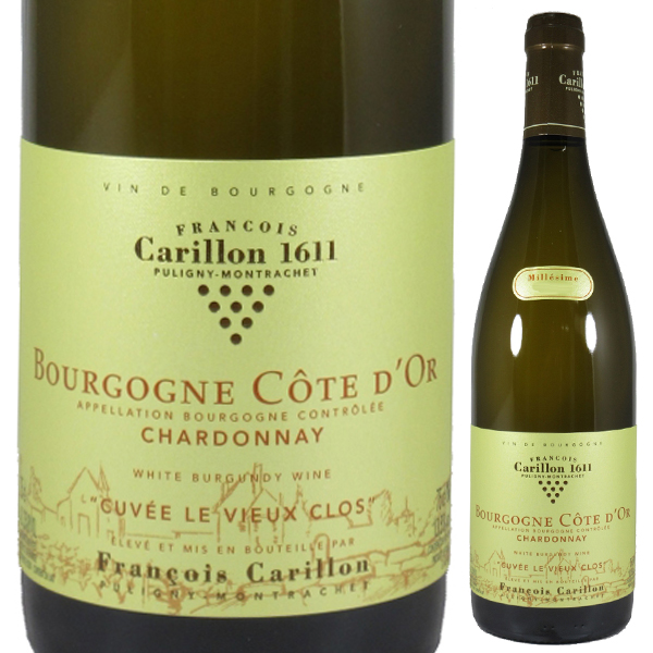 ブルゴーニュ コート ドール ブラン ヴィュー クロ 2022 フランソワ カリヨン 750ml  [白]