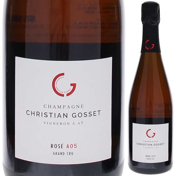 ロゼ A05 グラン クリュ エクストラ ブリュット NV クリスチャン ゴセ 750ml  [発泡ロゼ]
