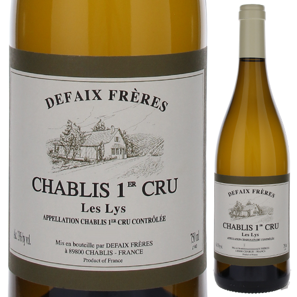 シャブリ プルミエ クリュ レ リス 2023 ドメーヌ ベルナール ドゥフェ 750ml  [白] ビオロジック