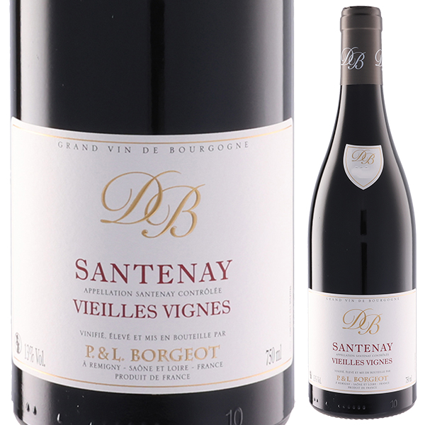 サントネ ルージュ V.V. 2023 ドメーヌ ボルジョ 750ml  [赤] リュット レゾネ
