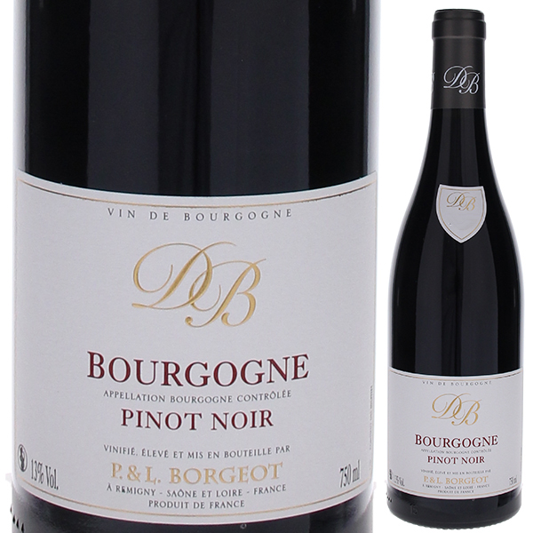 ブルゴーニュ ピノ ノワール 2023 ドメーヌ ボルジョ 750ml  [赤] リュット レゾネ