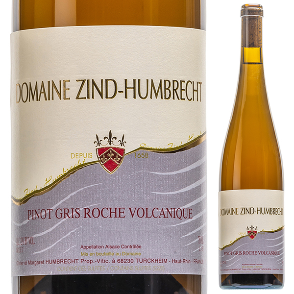 ピノ グリ ロッシュ ヴォルカニック 2022 ツィント フンブレヒト 750ml  [白]