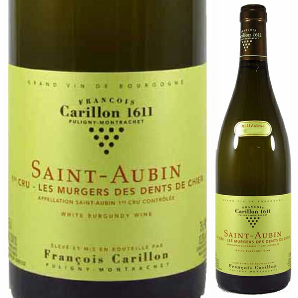 サン トーバン ブラン プルミエ クリュ レ ミュルジェ デ ダン ド シアン 2020 フランソワ カリヨン 750ml  [白]