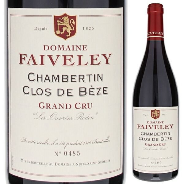 シャンベルタン クロ ド ベーズ グラン クリュ レ ズーヴレ ロダン 2021 フェヴレ 750ml  [赤]