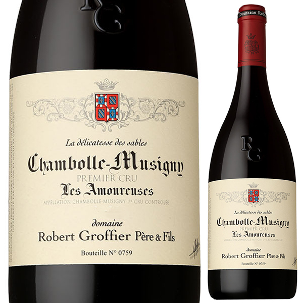 シャンボール ミュジニー プルミエ クリュ レ ザムルーズ ラ デリカテス デ サブル 2023 ドメーヌ ロベール グロフィエ 750ml  [赤]