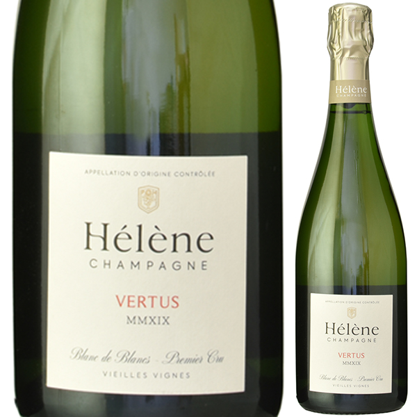 シャンパーニュ エレーヌ ヴェルテュ ブラン ド ブラン プルミエ クリュ V.V. NV ドメーヌ デレーヌ 750ml  [発泡白]