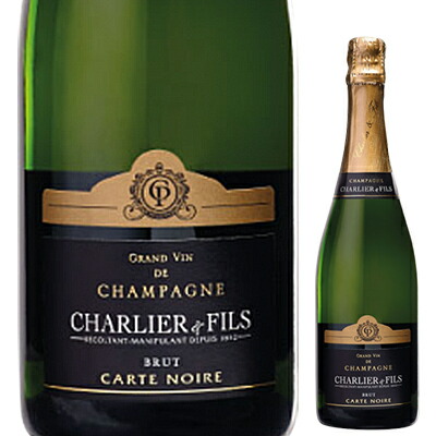 [375ml]シャンパーニュ カルト ノワール NV ドメーヌ シャルリエ エ フィス [発泡白] [ハーフボトル]