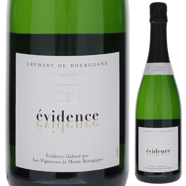 クレマン ド ブルゴーニュ キュヴェ アッサンブラージュ NV エヴィダンス by LVHB 750ml  [発泡白]