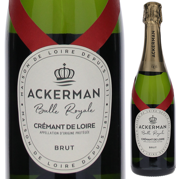 クレマン ド ロワール ビュル ロワイヤル ブリュット NV アケルマン 750ml  [発泡赤]