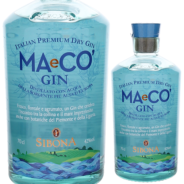 700ml ジン マエコ イタリアン プレミアム ドライ ジン NV シボーナ  [ジン]