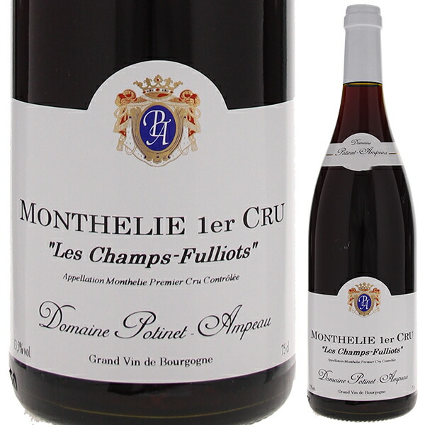 モンテリー プルミエ クリュ レ シャン フュイオ 2011 ドメーヌ ポティネ アンポー 750ml  [赤]