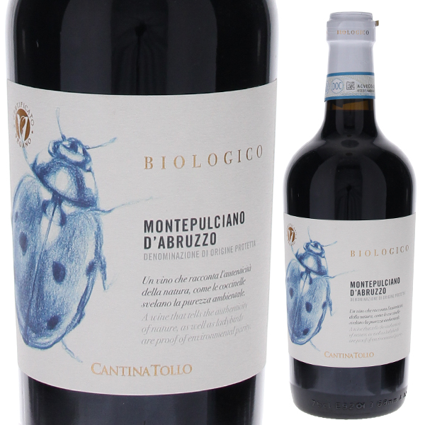モンテプルチャーノ ダブルッツォ ビオ インセッティ NV カンティーナ トッロ 750ml  [赤]