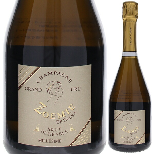 シャンパーニュ ブリュット デジラブル ミレジメ 2010 ゾエミ ド スーザ 750ml  [発泡白]