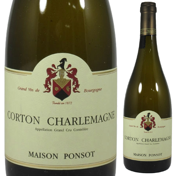 コルトン シャルルマーニュ グラン クリュ 2021 メゾン ポンソ 750ml  [白]