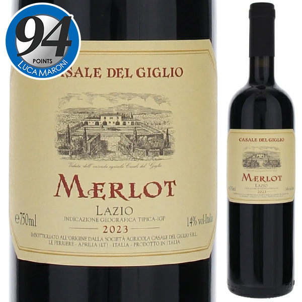 メルロー 2023 カザーレ デル ジリオ 750ml  [赤]