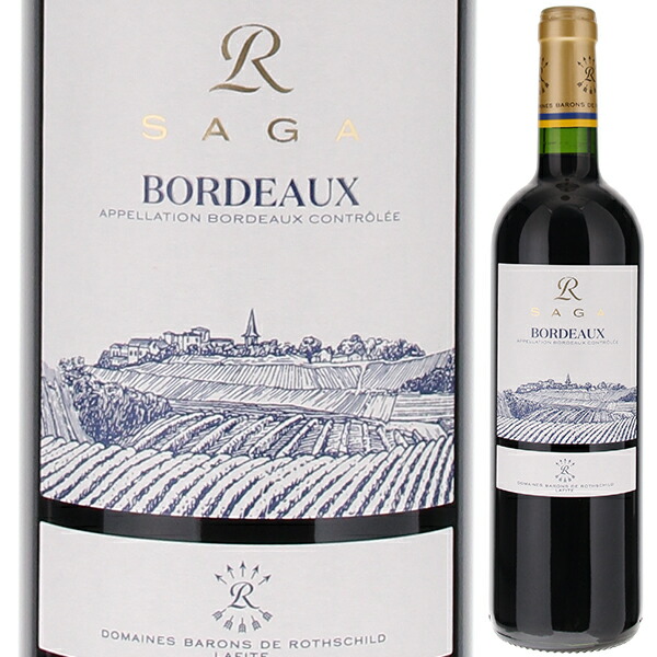サガ R ボルドー ルージュ 2022 (ドメーヌ バロン ド ロートシルト) 750ml  [赤]