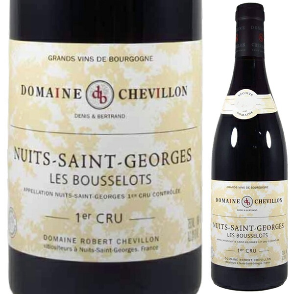 ニュイ サン ジョルジュ プルミエ クリュ レ ブスロ 2001 ロベール シュヴィヨン 750ml  [赤]