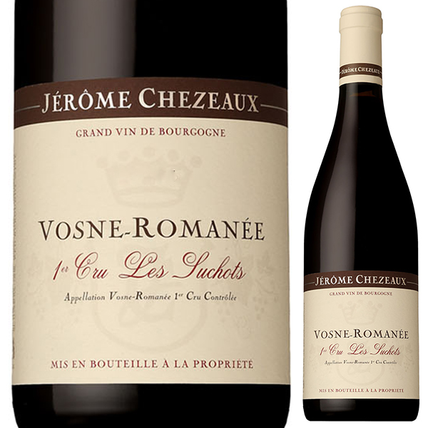 ヴォーヌ ロマネ プルミエ クリュ レ スショ 2023 ジェローム シェゾー 750ml  [赤]
