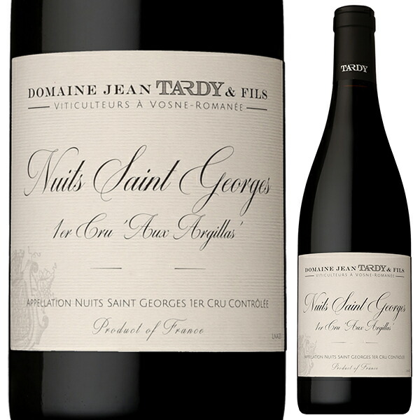 ニュイ サン ジョルジュ プルミエ クリュ オー ザルジラ 2023 ドメーヌ ジャン タルディ エ フィス 750ml  [赤]