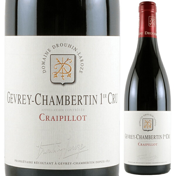 ジュヴレ シャンベルタン プルミエ クリュ クレピヨ 2022 ドメーヌ ドルーアン ラローズ 750ml  [赤]