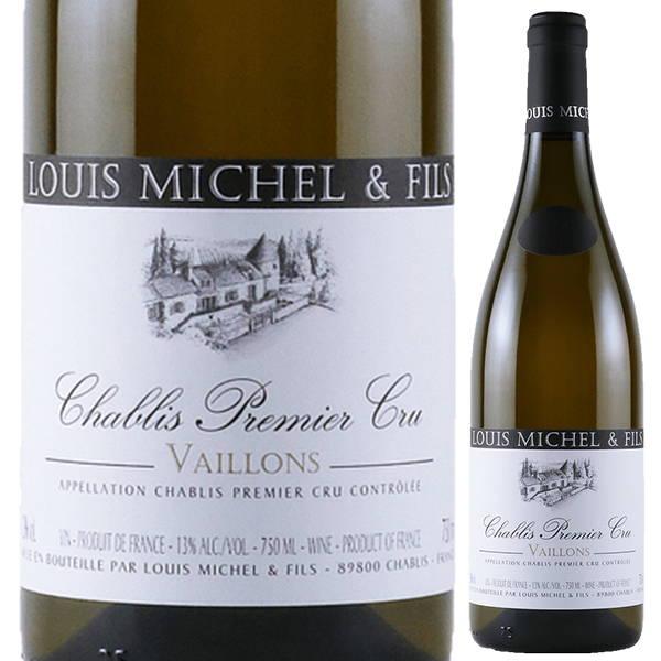 シャブリ プルミエ クリュ ヴァイヨン 2022 ルイ ミシェル 750ml  [白]
