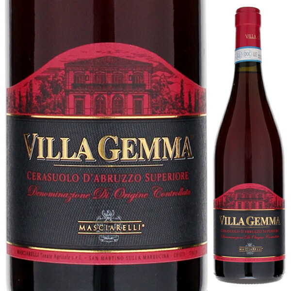 ヴィラ ジェンマ チェラスオーロ　ダブルッツォ スペリオーレ 2024 マシャレッリ 750ml  [ロゼ]