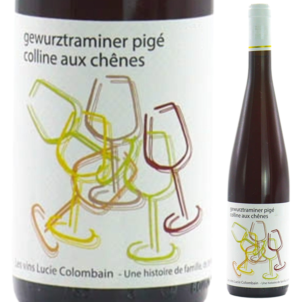 ゲヴェルツトラミネール ピジェ コリーヌ オー シェーヌ 2023 ルーシー コロンバン 750ml  [白] [オレンジワイン]  自然派