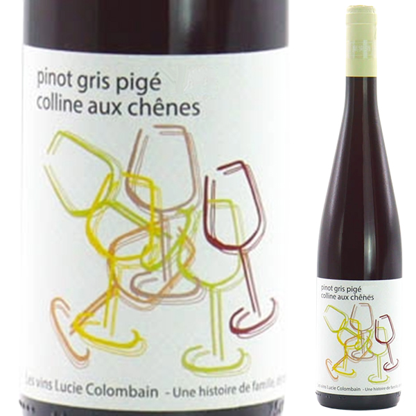 ピノ グリ ピジェ コリーヌ オー シェーヌ 2023 ルーシー コロンバン 750ml  [白] [オレンジワイン]  自然派