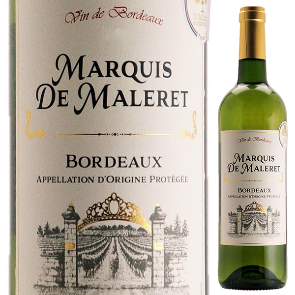 マルキ ド マルレ ボルドー ブラン 2023 (チュチアック) 750ml  [白]